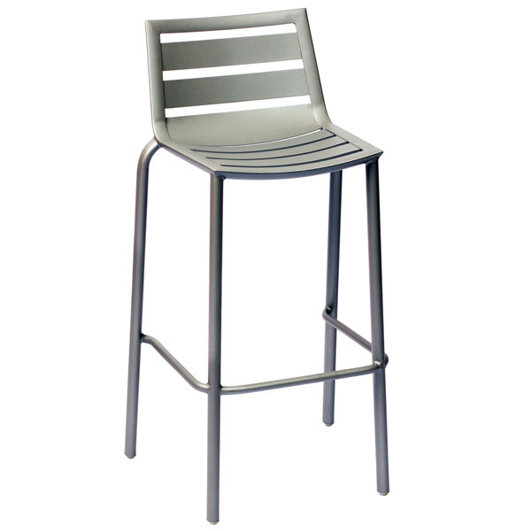 white outdoor counter stool